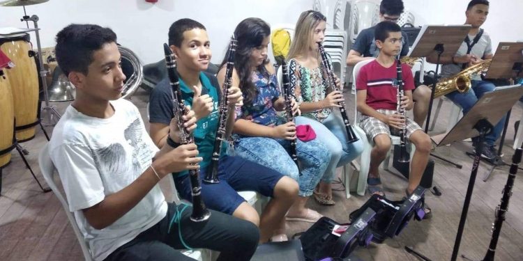 Abertas as inscrições para a Escola de Música da Banda Municipal de Aracati