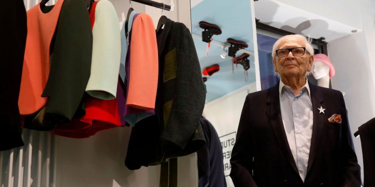 Estilista Pierre Cardin morre aos 98 anos