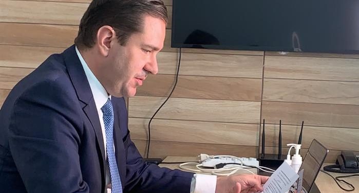 Presidente da Frente Parlamentar Mista da Inteligência Artificial participa de encontro virtual da OCDE sobre o tema