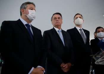 Lira e Pacheco definem pauta econômica como prioridade e cobram vacinação ágil; Bolsonaro fala em harmonia