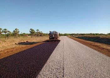 Obras de pavimentação em Jaguaruana avançam e atingem 90% de execução