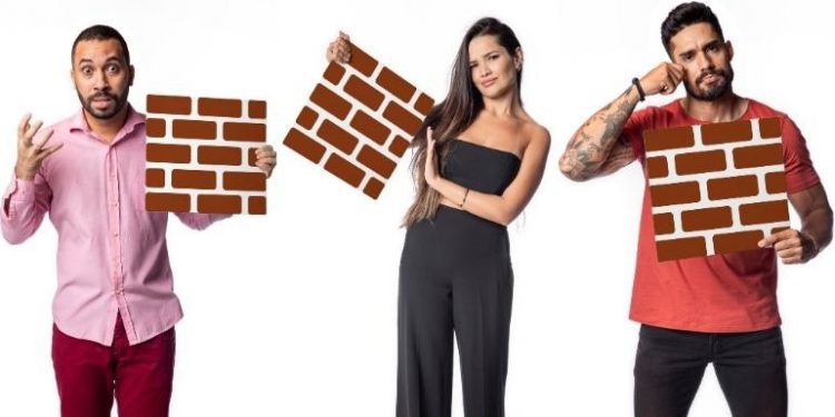 Arcrebiano, Gilberto e Juliette estão no segundo paredão do BBB 21