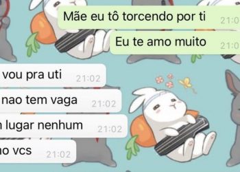 ‘Não tem UTI, amo vcs’: mensagem de mãe vítima da covid para filha emociona e viraliza na internet