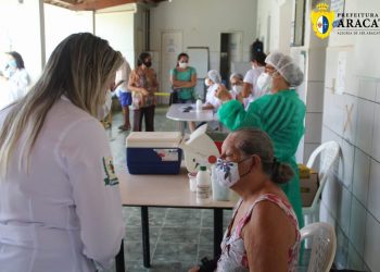 Aracati avança para segunda fase da vacinação contra o coronavírus