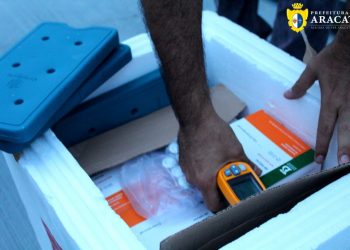 Aracati recebe o maior lote de vacinas contra Covid-19 até o momento