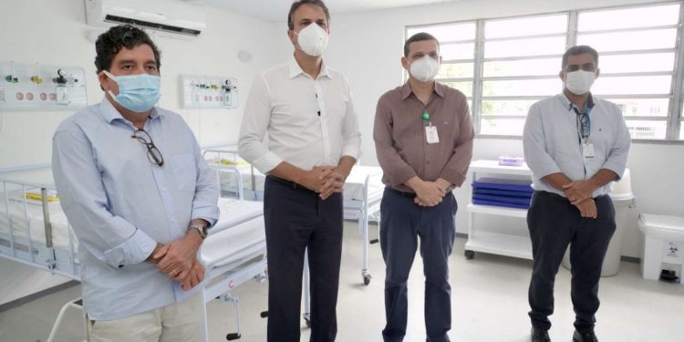Ceará: Waldemar de Alcântara ganha nova ala e Estado ultrapassa 3.600 leitos exclusivos para Covid