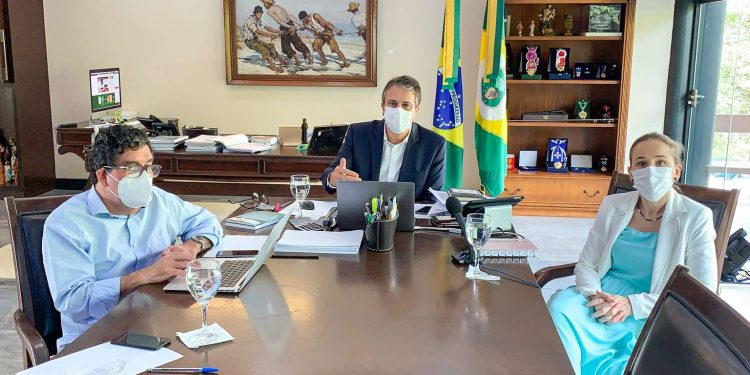 Governador participa de audiência pública do Senado e cobra esforço nas relações internacionais para aquisição de vacinas