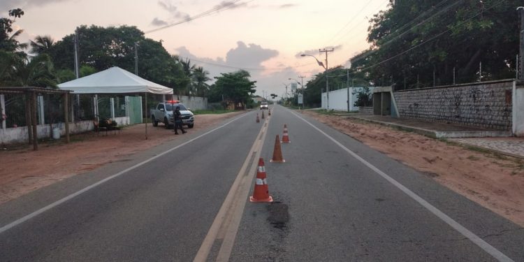Aracati: final de semana teve medidas mais restritivas devido à pandemia