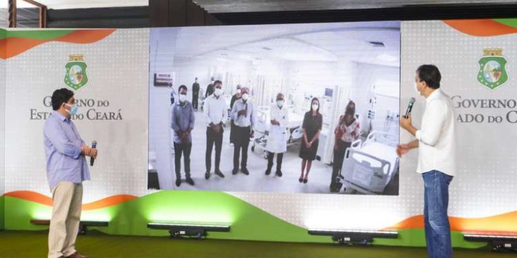 Governo do Ceará entrega 30 novos leitos de UTI exclusivos para interiorização do tratamento da Covid-19 no Ceará