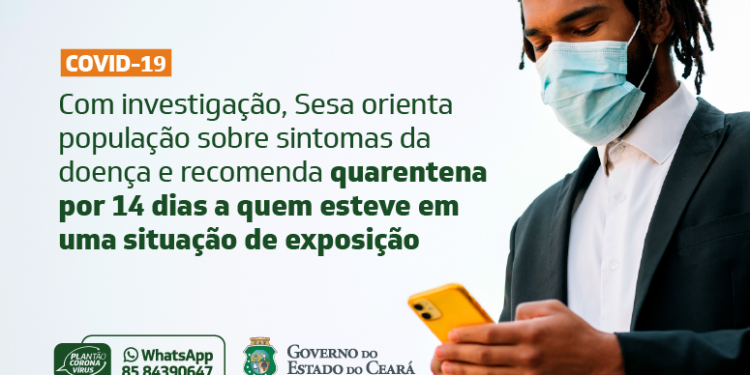 Prevenção: Sesa realiza rastreamento de pessoas diagnosticadas e com suspeita de Covid-19