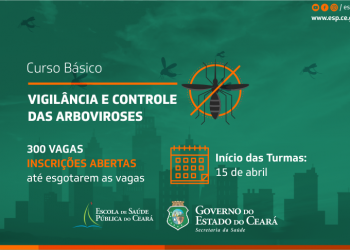 Curso para controle de arboviroses oferta 300 vagas para Agentes de Combate a Endemias