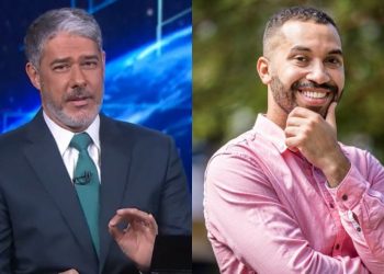 Depois do sucesso ao aparecer de barba, William Bonner cita Gil do Vigor no Jornal Nacional