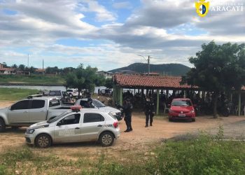 Aracati: Operação de fiscalização evita aglomerações em Boca do Forno