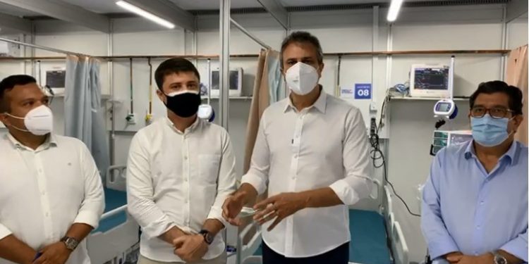 Governo do Ceará entrega nova unidade de campanha em Aracoiaba com novas UTIs e Enfermarias para o Maciço de Baturité