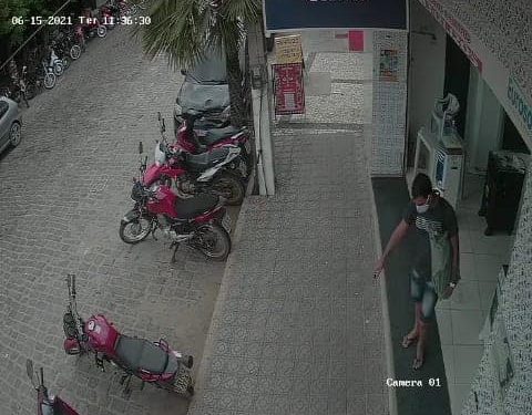 Aracati: imagens dão conta de um furto na Loja Dimola na última terça-feira (15); veja vídeo