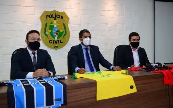 Polícia Civil recupera camisas furtadas do jogador cearense Everton Cebolinha; duas pessoas são detidas