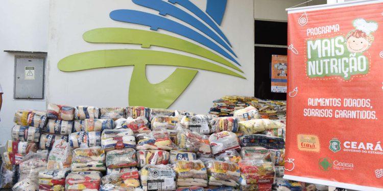 Cagece supera meta e arrecada mais de 6 toneladas de alimentos para a campanha Vacinação Solidária