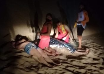 Aracati: Bombeiros atuam em acidente de quadriciclo nas dunas de Canoa Quebrada