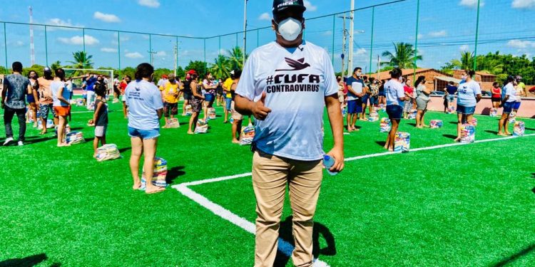 Santa Tereza, comunidade do Aracati, recebeu a Central Única das Favelas (CUFA) para Ação Solidária