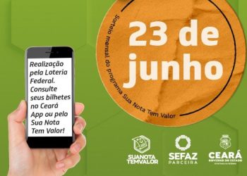 Sua Nota Tem Valor: Primeiro sorteio de prêmios regionalizados será nesta quarta-feira (23)