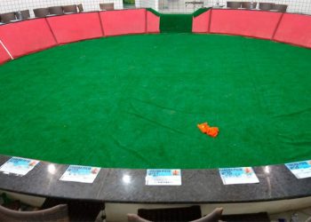 Forças de Segurança do Ceará fecham local onde acontecia campeonato nacional de rinha de galos em Pacatuba