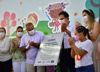 Icapuí recebe 24ª Praça Mais Infância do Estado e outros benefícios do Governo do Ceará