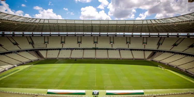 Intervalo mínimo entre partidas realizadas na Arena Castelão é de 48 horas