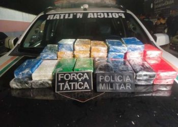 Polícia Militar apreende quase 43 kg de cocaína e prende homem em Caucaia