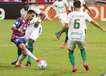 Com Lucas Lima, Fortaleza empata 3º jogo seguido e fica no 0 a 0 com Cuiabá