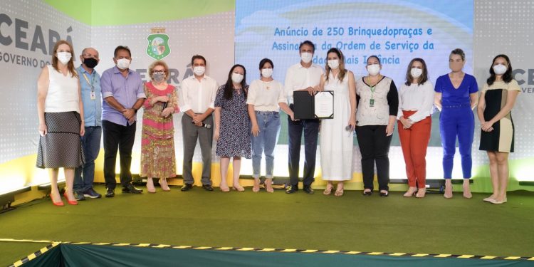 Programa Mais Infância Ceará completa seis anos com anúncio de 250 brinquedopraças e Cidade Mais Infância