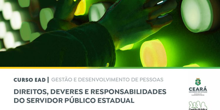 Inscrições abertas para o curso: Direitos, Deveres e Responsabilidades do Servidor Público Estadual