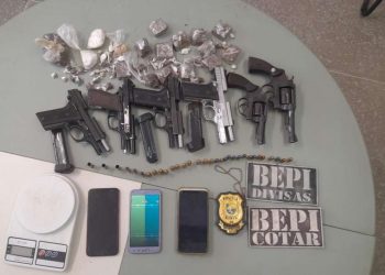 Icapuí: PC-CE e PMCE capturam suspeitos de integrar organização criminosa e apreendem seis armas