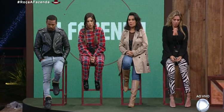 Nego do Borel, Liziane, Solange e Erika estão na roça em A Fazenda 13