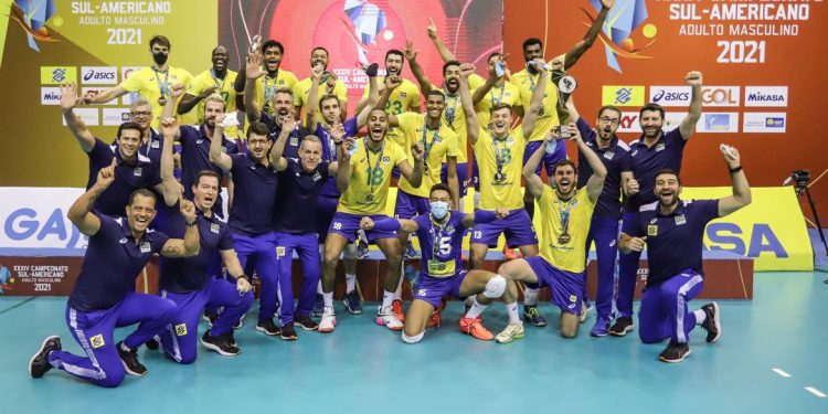 Brasil vence Argentina e conquista o 33º título Sul-Americano de vôlei
