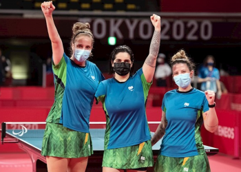 Tênis de mesa: brasileiras são bronze na disputa por equipes em Tóquio