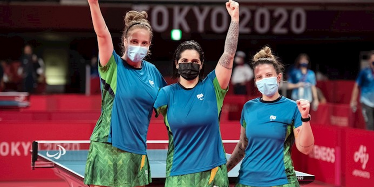 Tênis de mesa: brasileiras são bronze na disputa por equipes em Tóquio