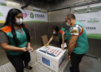 Com mais de 10 milhões de doses aplicadas, Ceará recebe 112 mil doses da AstraZeneca