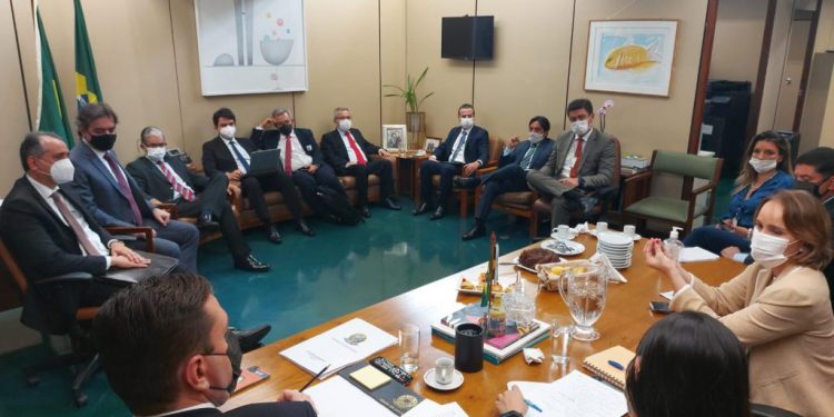 Deputado Eduardo Bismarck se reúne com Secretários da Fazenda do Nordeste para debater o PLP que trata do DIFAL do ICMS