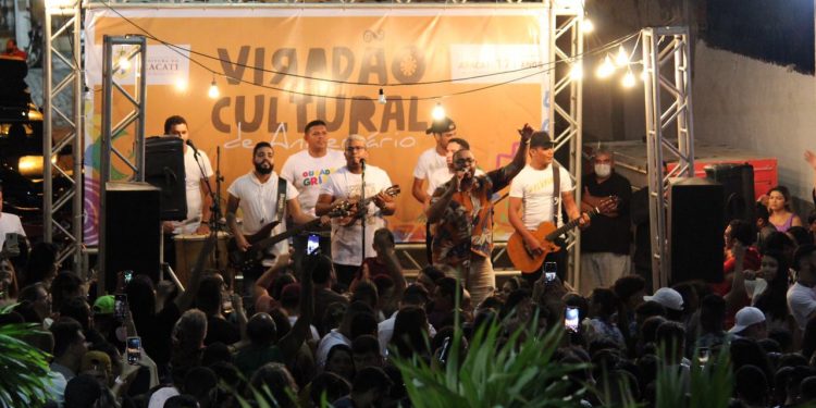 Viradão Cultural celebra os 179 anos do município no melhor jeito aracatiense de ser