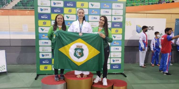 Delegação do Ceará fatura primeira medalha no Jogos Escolares Brasileiros