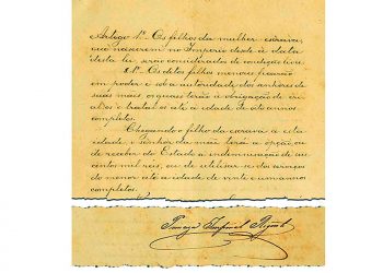 Correios lançam selos que lembram 150 anos da Lei do Ventre Livre