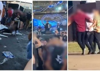 Show de João Gomes em Mossoró viraliza nas redes com imagens que vão desde acidentes à embriaguez generalizada