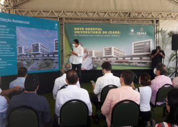 Governo do Estado realiza vistoria às obras do Hospital Universitário do Ceará