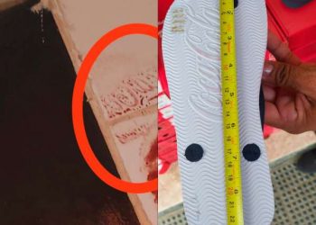 Marcas de chinelo usado por suspeito de homicídio contra mulher grávida auxiliaram na identificação de autoria