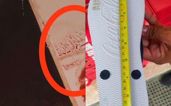 Marcas de chinelo usado por suspeito de homicídio contra mulher grávida auxiliaram na identificação de autoria