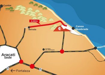 Prefeito do Aracati anuncia estrada que liga Beirada à Canoa Quebrada