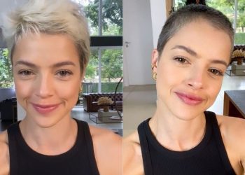 Agatha Moreira raspa o cabelo após fim de ‘Verdades Secretas 2’