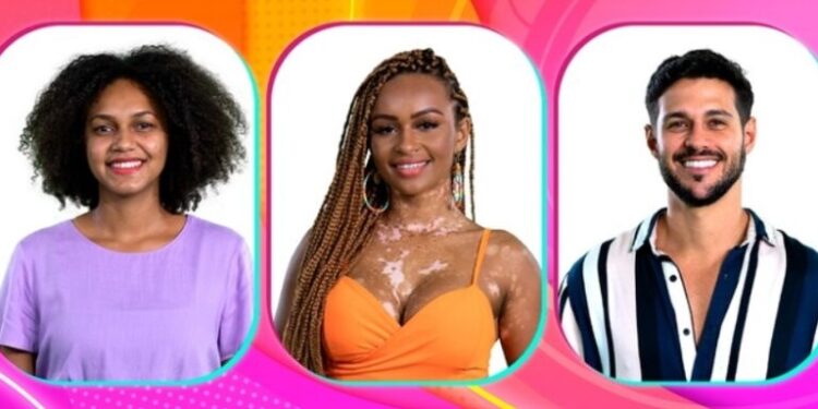 Jessilane, Natália e Rodrigo estão no segundo paredão do BBB 22