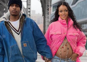 Rihanna está grávida de seu 1º filho com o rapper A$AP Rocky