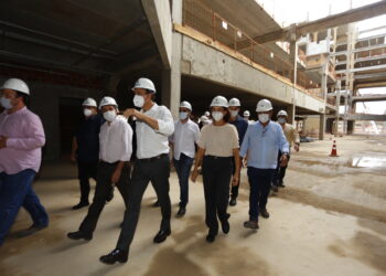Com um ano de obras, Hospital Universitário do Ceará alcança 42% de construção concluída